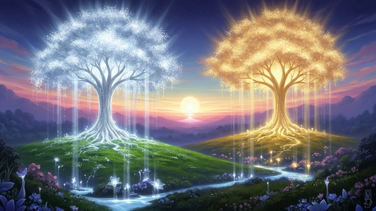 Los Dos Árboles de Valinor: la luz perdida de la que nacieron el Sol y la Luna